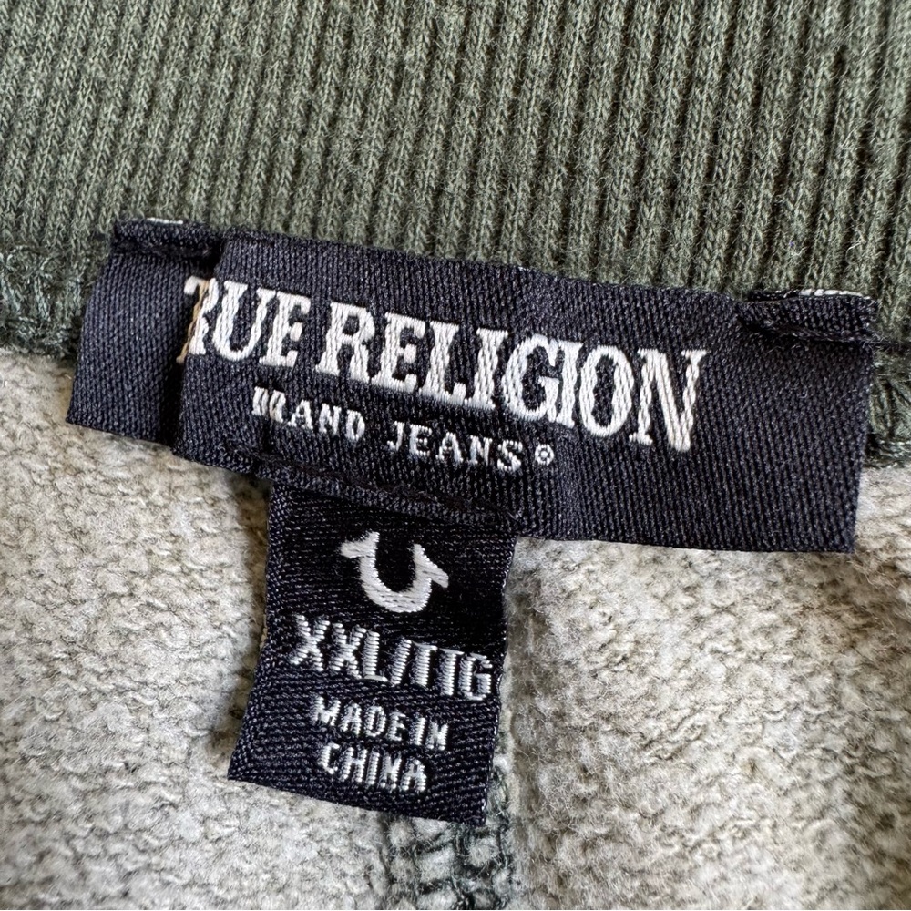 True Religion Camouflage Drawstring Men’s Shorts Size XXL - Picture 5 of 6